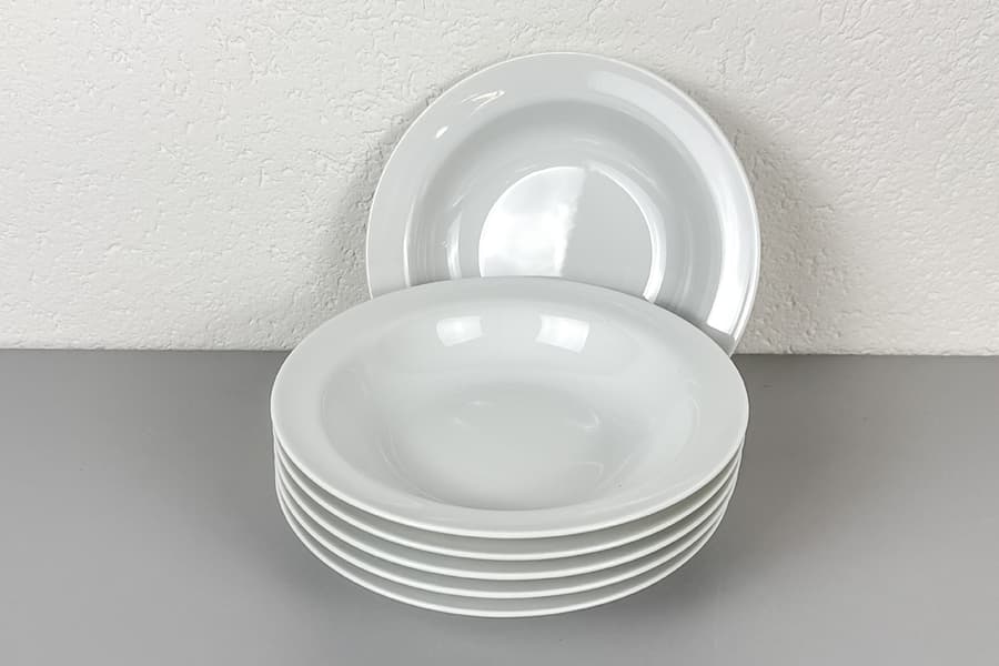 6 Porzellan Suppenteller Richard Ginori